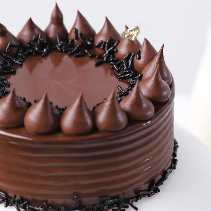 Decadent Chocolate Truffle Cake