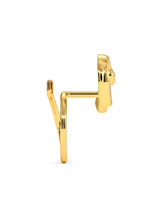 Flower nose pin