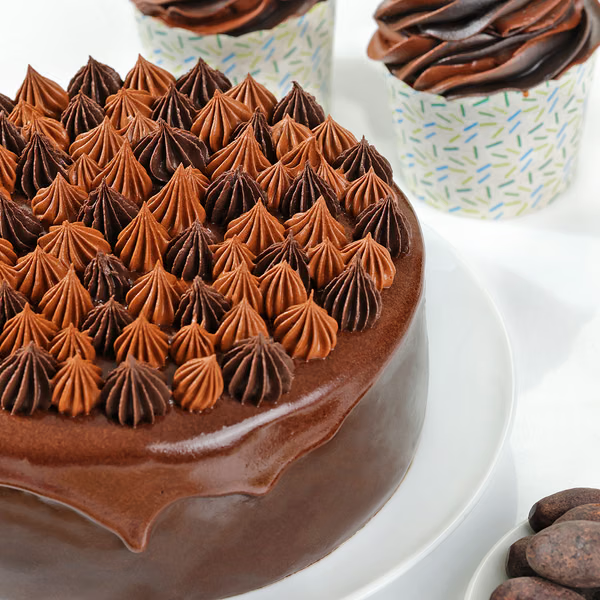 Chocolate Truffle Cream Cake