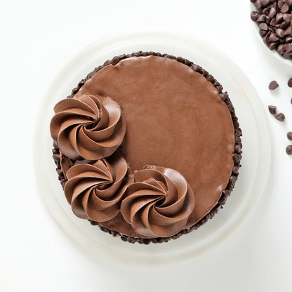Loaded Choco Chip Truffle Cake
