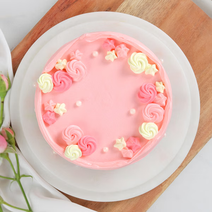 Floral Treat Pineapple Cake (200 Gm)