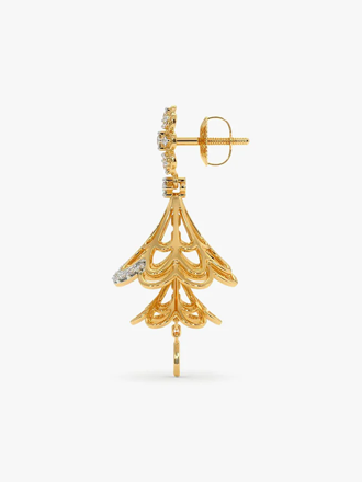 Gemstone jhumkas