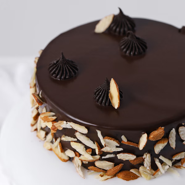 Rich Hazelnut Praline Anniversary Cake