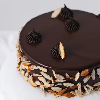 Rich Hazelnut Praline Anniversary Cake