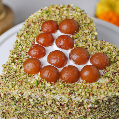 Gulab Jamun Celebration Cake