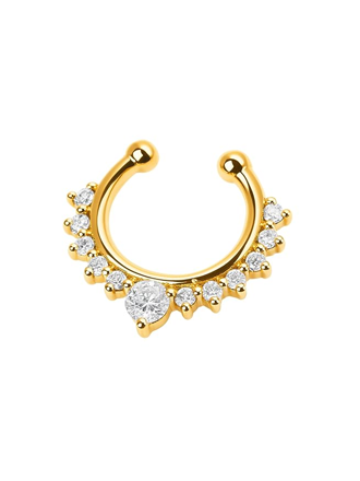 RUVEE Nose & Ear Clip Gold Plated Pin