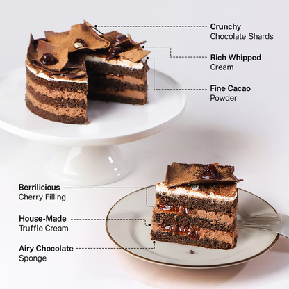 Black Forest Anniversary Cake