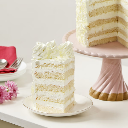 Creamy Elegance Celebration Cake