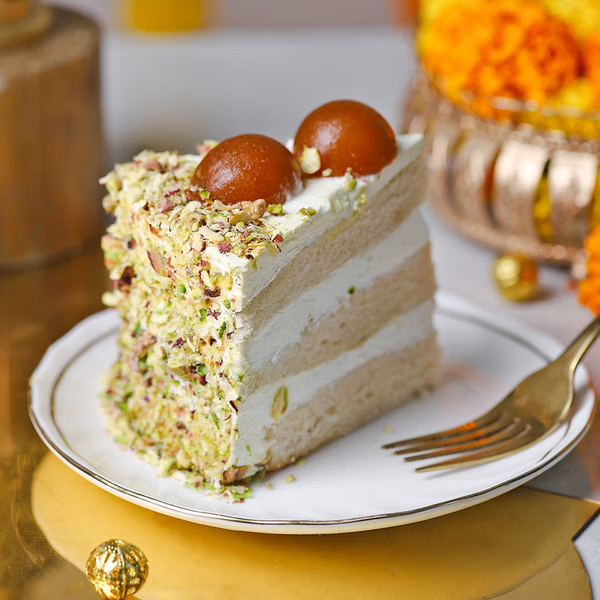 Gulab Jamun Celebration Cake