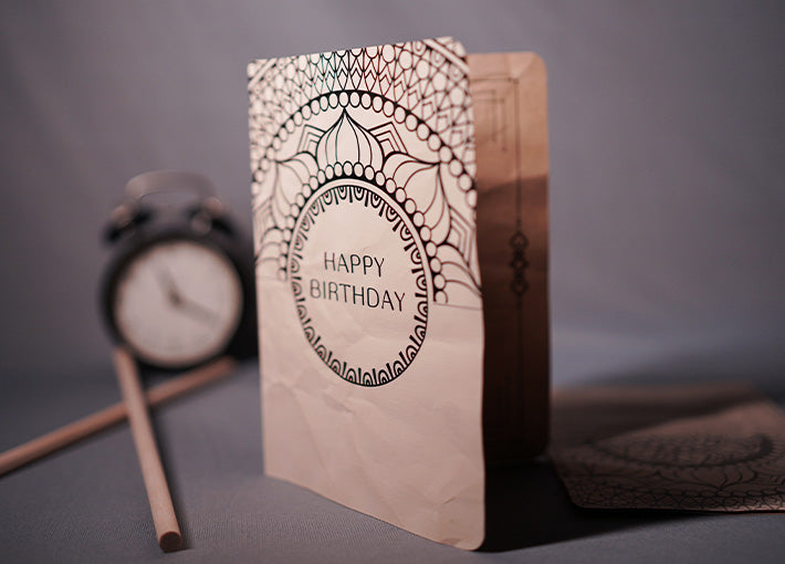 Vintage Wishing Card