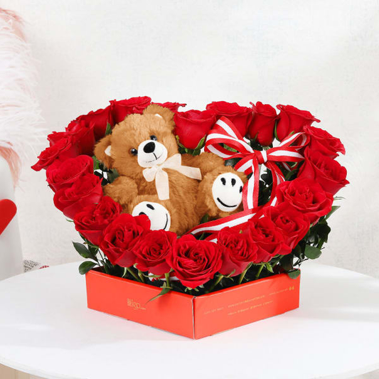 Heart-Shaped Valentine Cuddles
