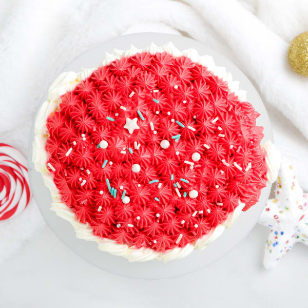 Santa's Delight Cream Cake (250 gm)