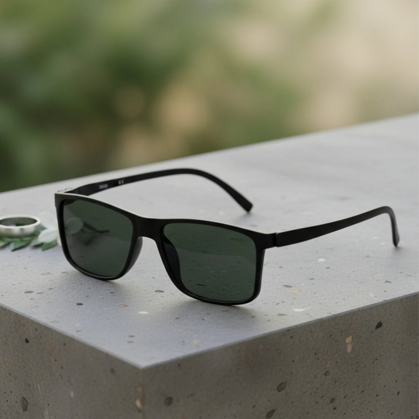TheWhoop UV Protection Wayfarer Sunglasses (Free Size) (For Men & Women, Green)
