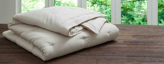 Luxury Wool Comforter - Handmade 100% Natural